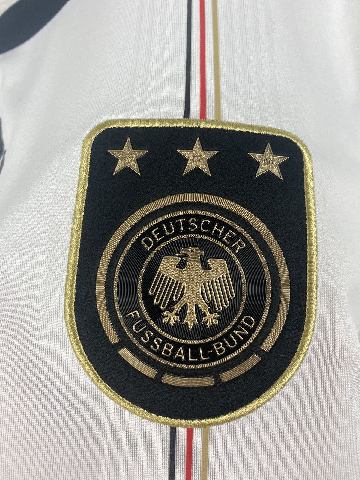 Adidas Germany 2010 2011 Adidas Mercedes Soccer Jersey France Italy Size US L / EU 52-54 / 3 - 2 Thumbnail