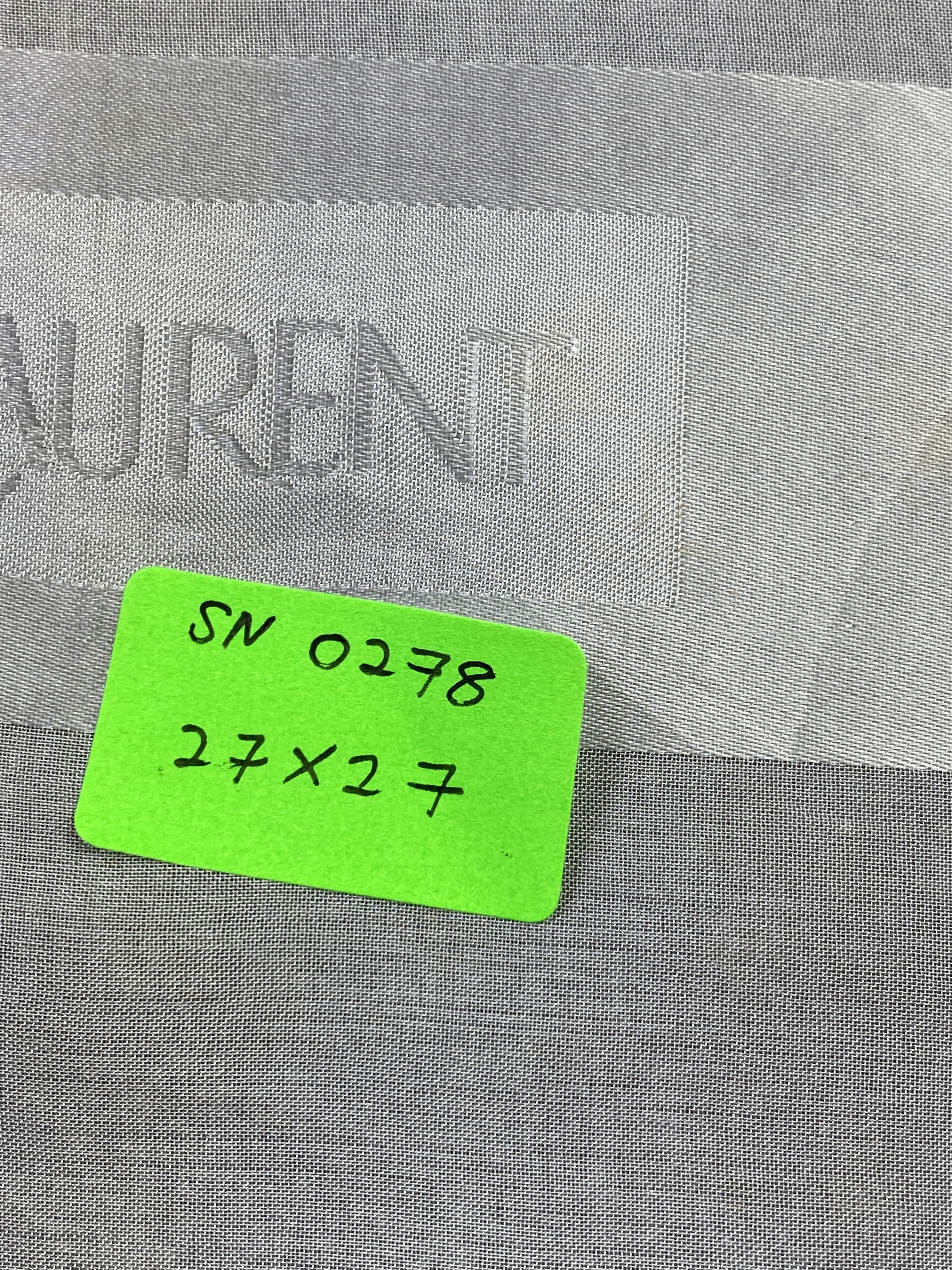 Yves Saint Laurent Yves Saint Laurent Silk Scarf / Silk Shawl SN0278 Size ONE SIZE - 14 Thumbnail