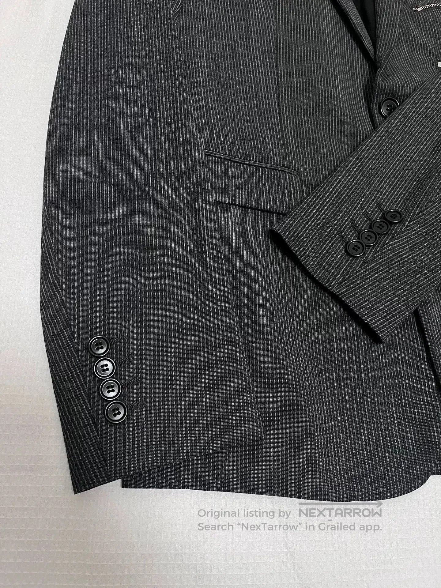 Dior Dior Gray Zipper Blazer Size 44. Size US S / EU 44-46 / 1 - 3 Thumbnail
