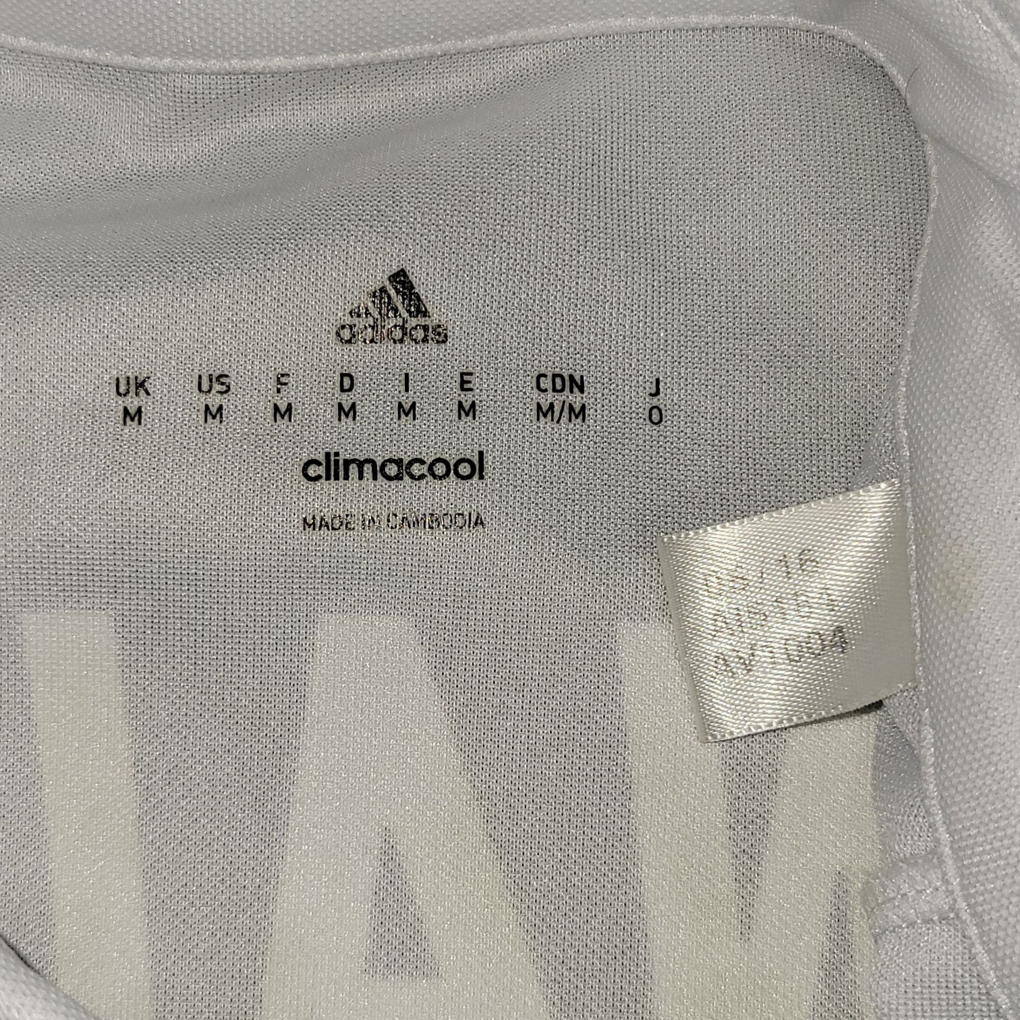 Adidas Ronaldo Real Madrid 2016 2017 Long Sleeve Soccer Jersey M Size US M / EU 48-50 / 2 - 7 Thumbnail