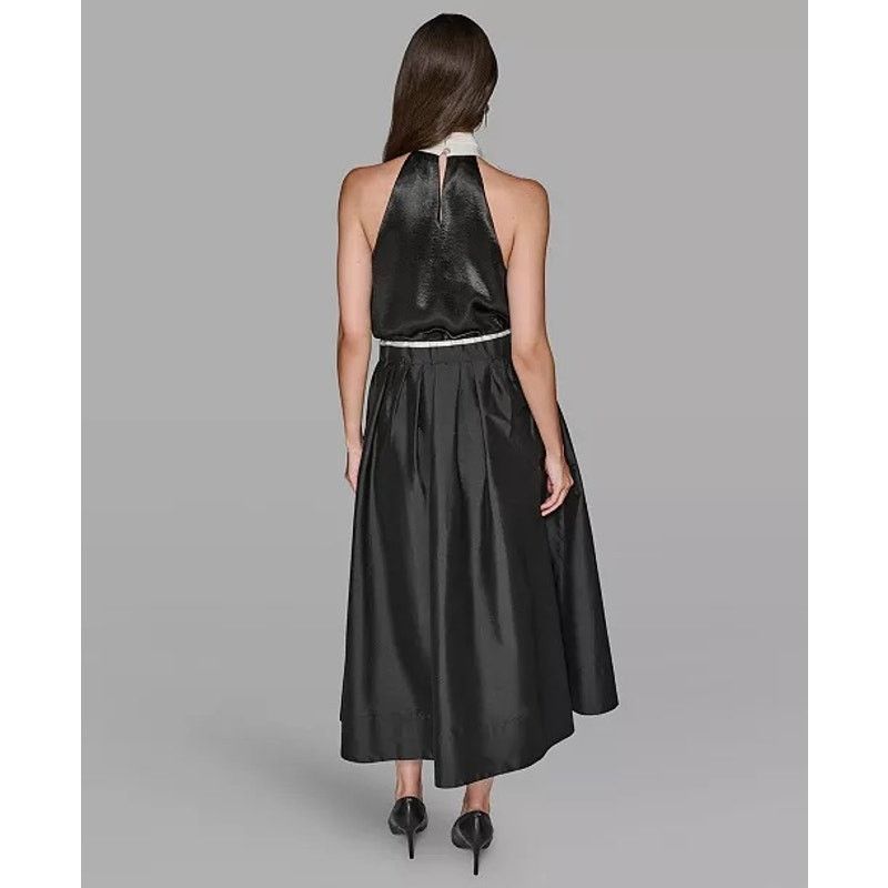 Karl Lagerfeld NWT Karl Lagerfield Paris Satin Dress Top Medium Glam Luxury Size M / US 6-8 / IT 42-44 - 4 Thumbnail