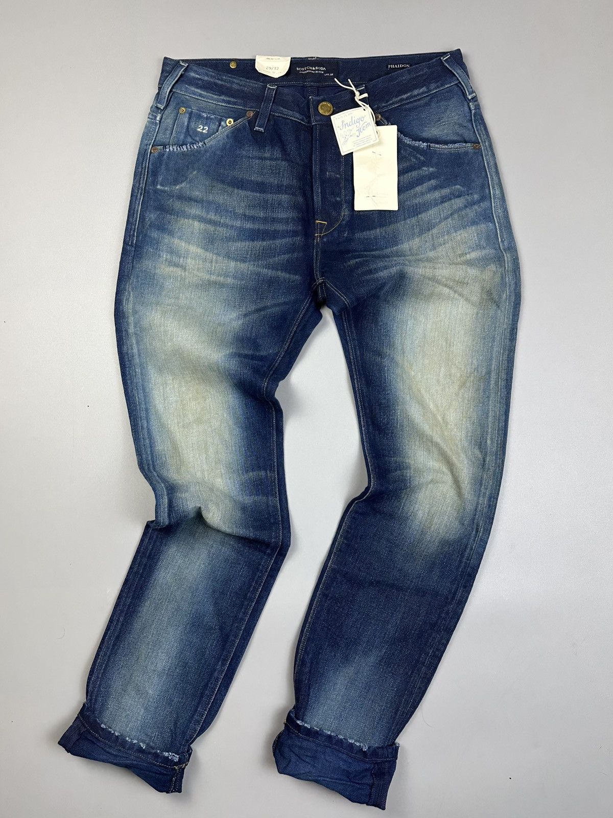 Scotch & Soda RRP 229$ Scotch&soda Washed Blue Jeans Size US 29 - 8 Thumbnail