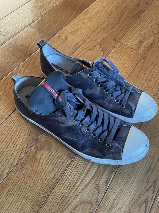 Prada MENS PRADA CAMO CHUCKS Grailed