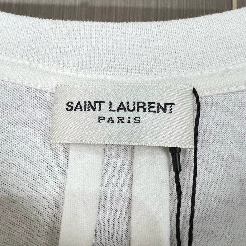 Saint Laurent Paris Saint Laurent Paris Saint Laurent Shark Print Short Sleeve Size US L / EU 52-54 / 3 - 5 Thumbnail