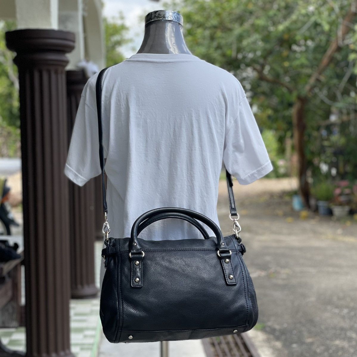 Kate Spade Kate Spade Black Leather Cobble Hill Leslie Satchel Size ONE SIZE - 5 Thumbnail