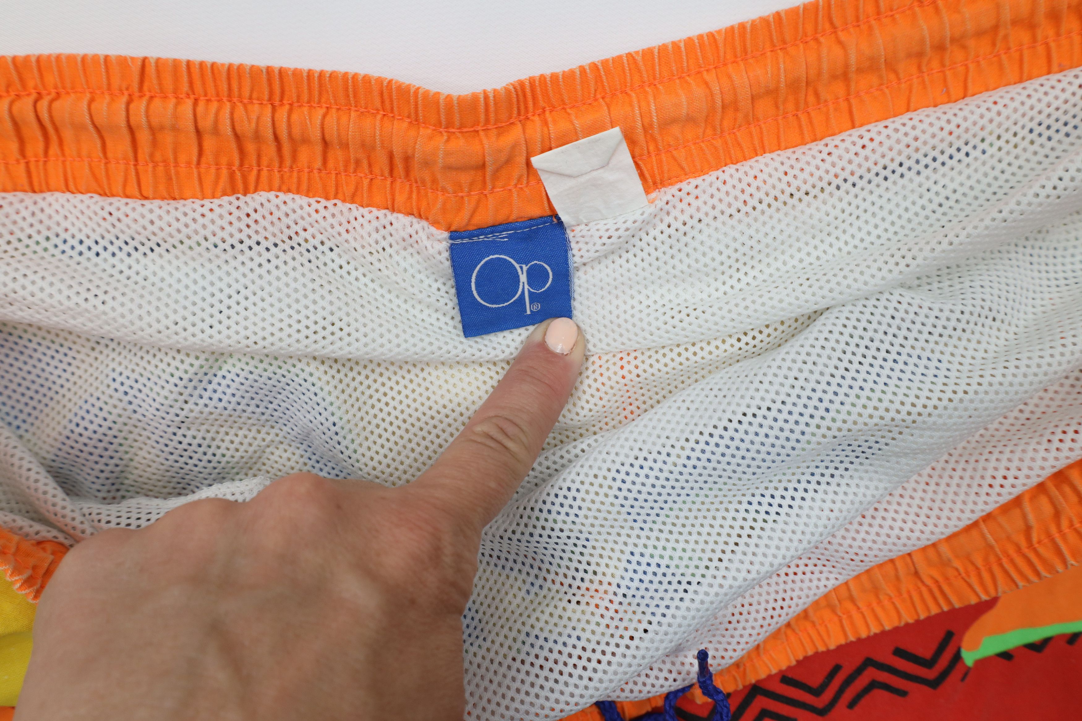Ocean Pacific Vintage 90s Ocean Pacific Kahlina Abstract Surf Shorts Size US 38 / EU 54 - 9 Thumbnail