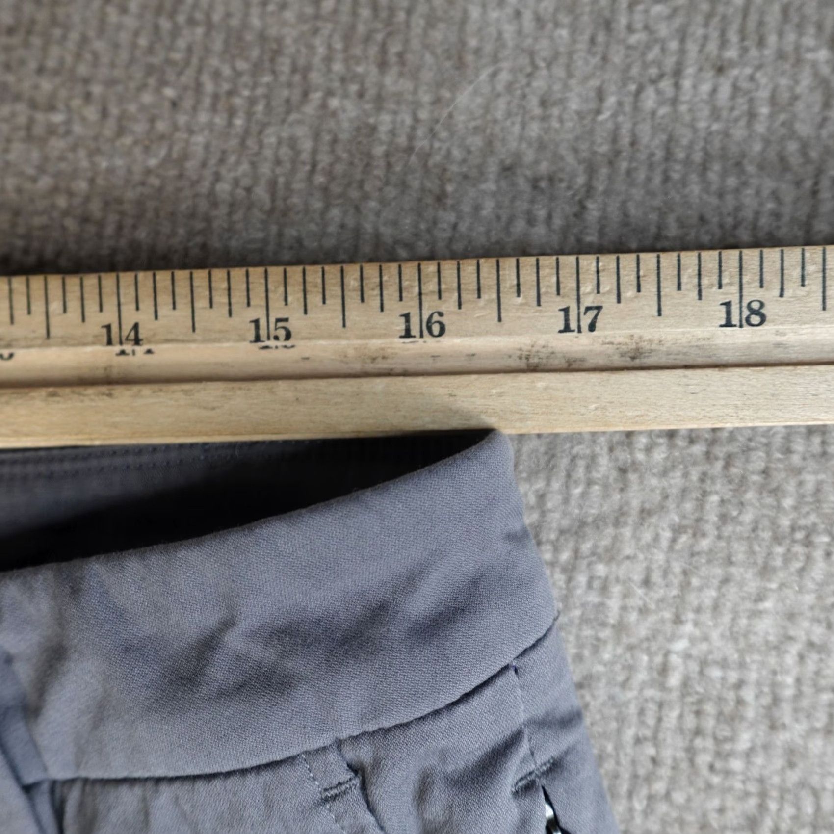 Vintage Birddogs Mens Pants 34 x 31 Gray Chino Cotton Blend Casual Slim Flat Front Regular(Hip) Mens Size US 34 / EU 50 - 3 Thumbnail