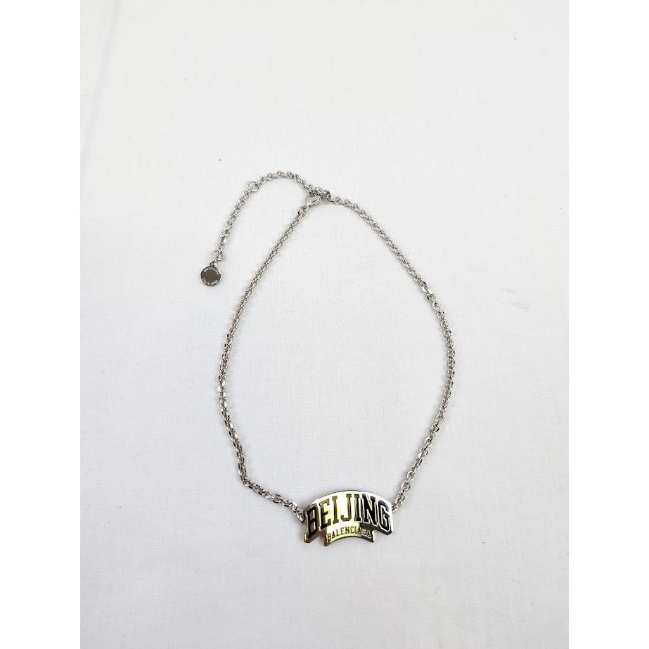 Balenciaga o1rshd1 Size: OS / Beijing Necklace in Silver Size ONE SIZE - 3 Thumbnail