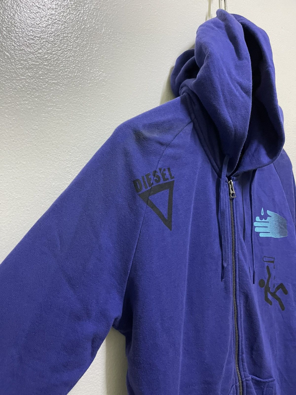 Designer × Diesel Diesel Alchemic Erosion Control Hoodie Size US XL / EU 56 / 4 - 2 Thumbnail