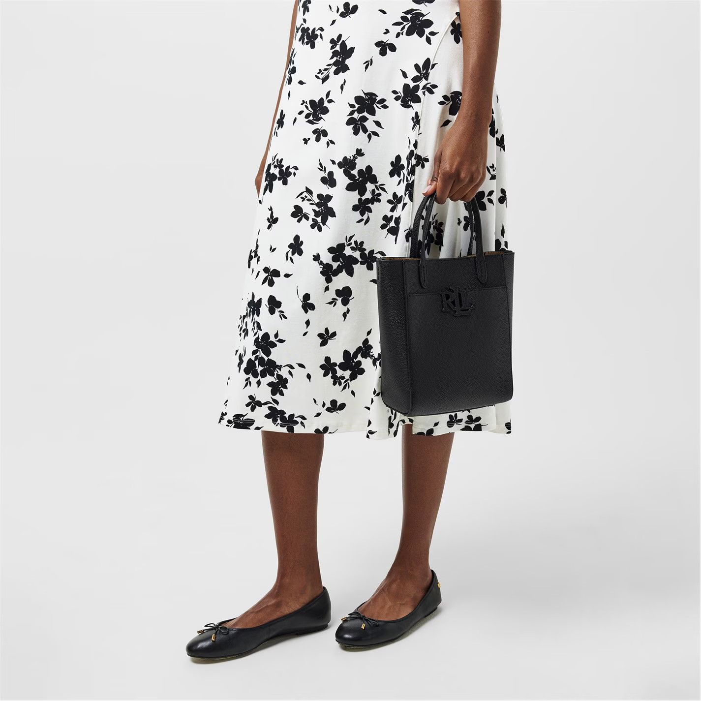 Lauren Ralph Lauren o1g2r1mq0825 Size: OS / Cameryn Tote Bag in Black Size ONE SIZE - 5 Thumbnail