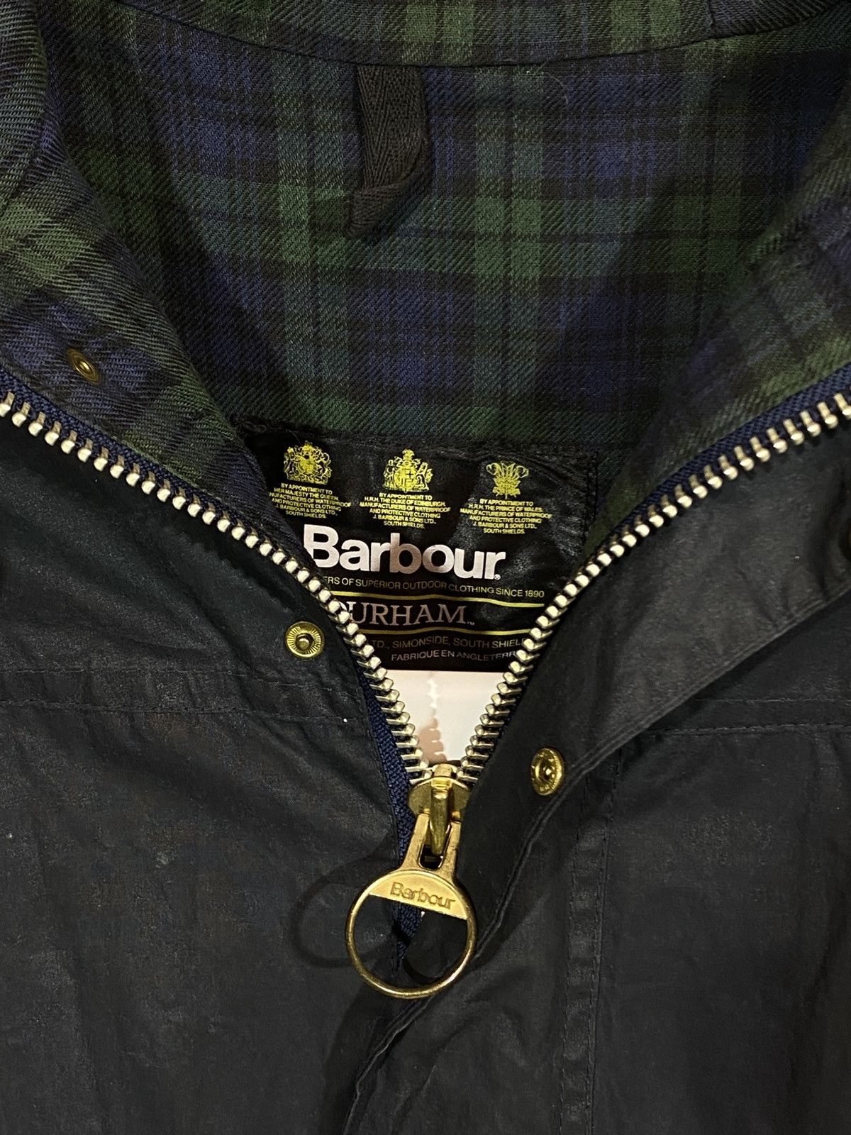 Barbour Barbour Durham Men Waxed Jacket Size US XL / EU 56 / 4 - 7 Thumbnail