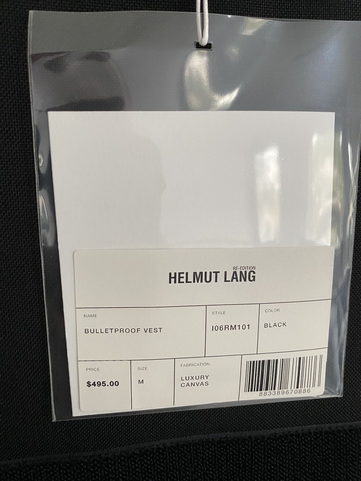 Bulletproof Vest Re-Editiion