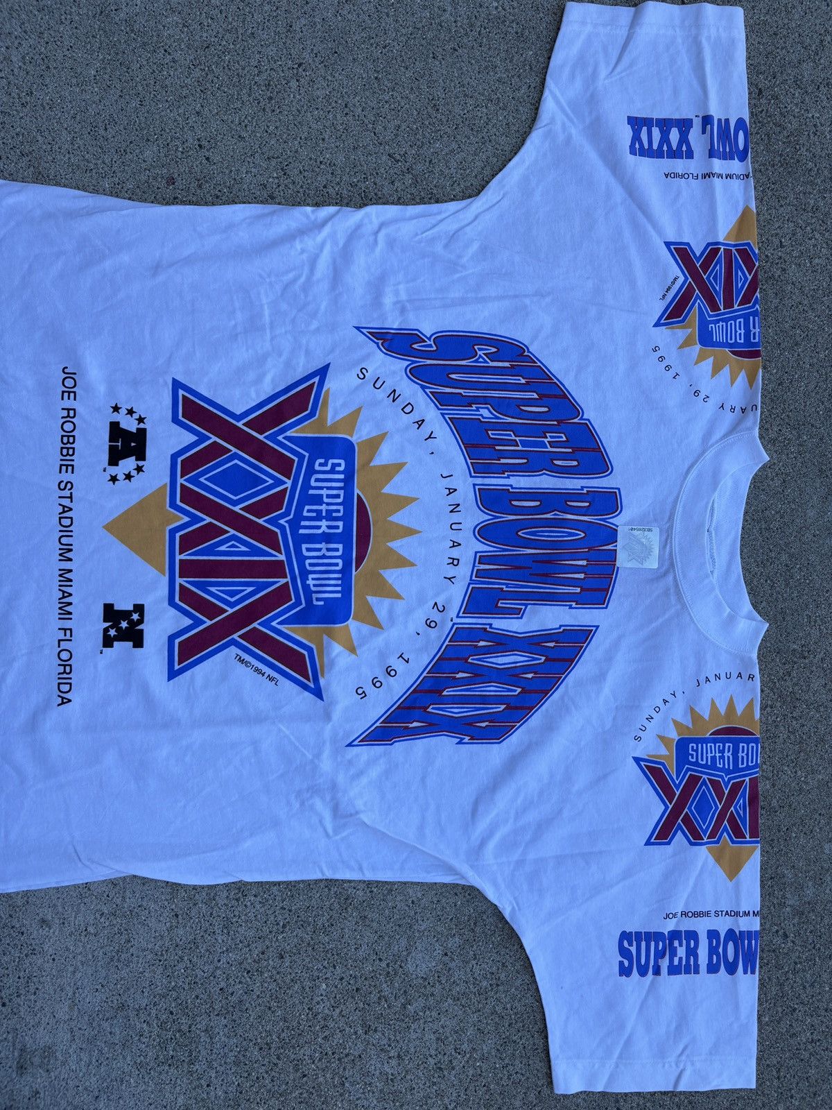 NFL Vintage 95’ Apex One NFL “Super Bowl XXIX” T-Shirt Size XL Size US XL / EU 56 / 4 - 4 Thumbnail