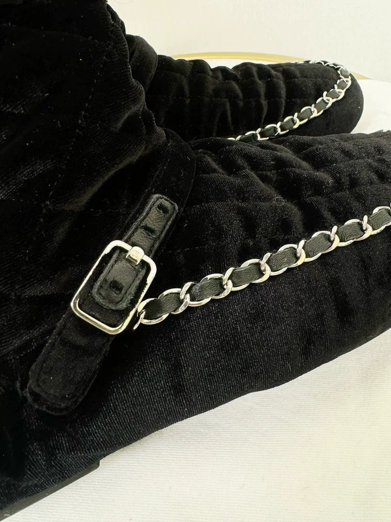 Chanel Chanel Chain Boots Authentic Size 42 -2505 Size US 10 / EU 43 - 2 Thumbnail