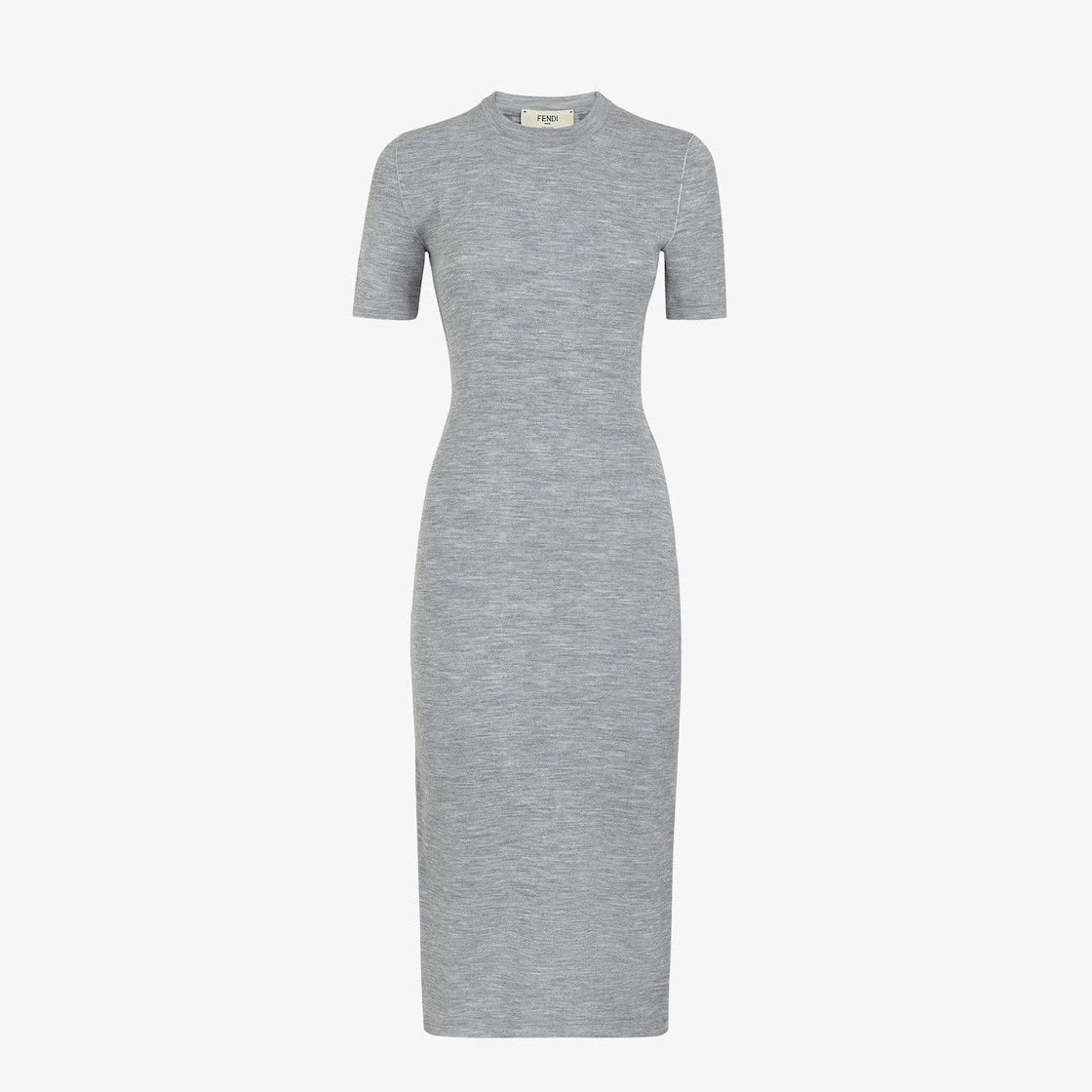 Fendi o1s1wg110925 Dress in Grey Size S / US 4 / IT 40 - 1 Thumbnail