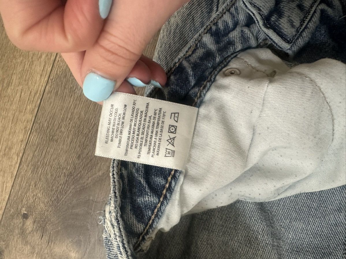 HIDDEN Hidden Tracey High Rise Straigh With Front Slit Jeans in 29 Size 29" - 6 Thumbnail
