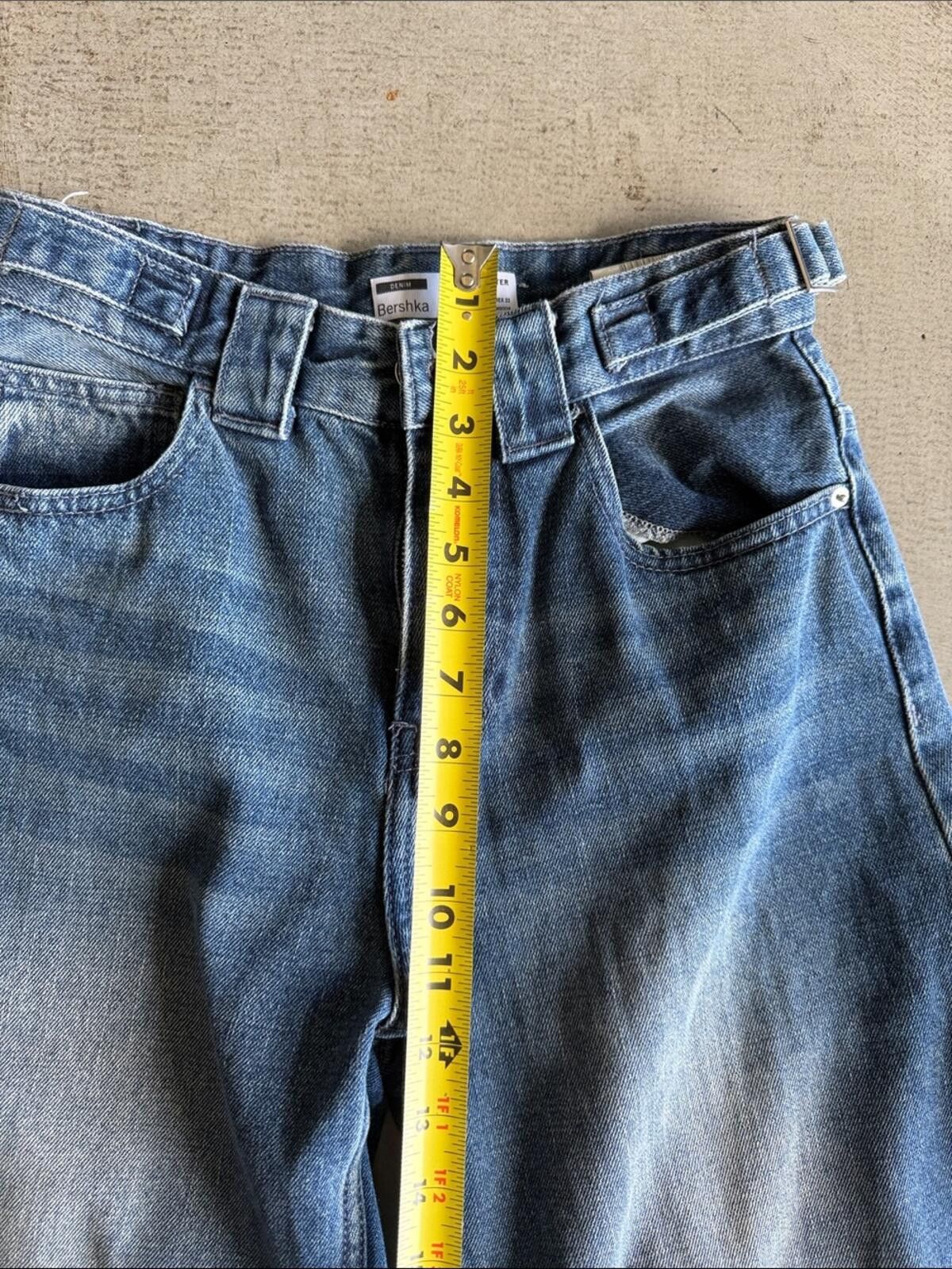 Bershka Bershka / Carpenter Jeans / Blue Wash Size 24" / US 00 / IT 34 - 11 Thumbnail