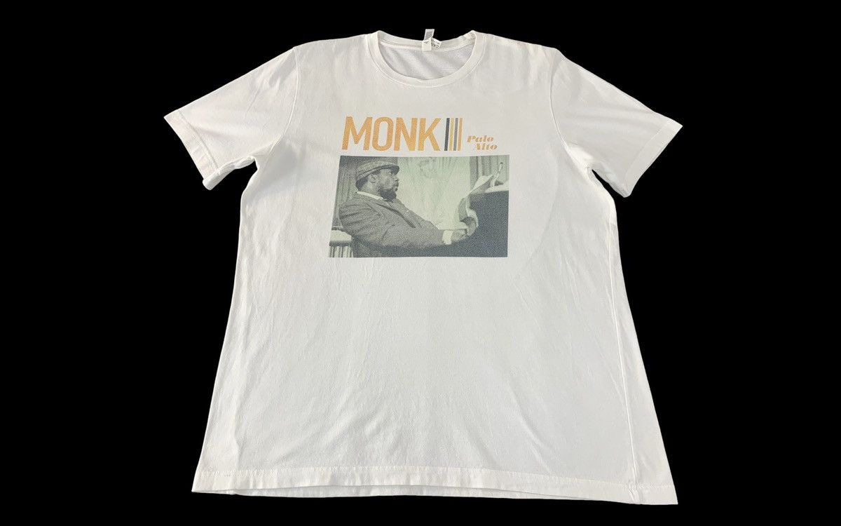 Band Tees The Lonious Monk Alto Big Screen White Printed Tee Size US L / EU 52-54 / 3 - 1 Thumbnail