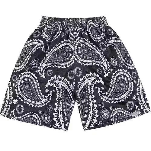 Jean 20SS Indigo Union Japan Black Bandana Beach Shorts Size US 32 / EU 48 - 1 Thumbnail