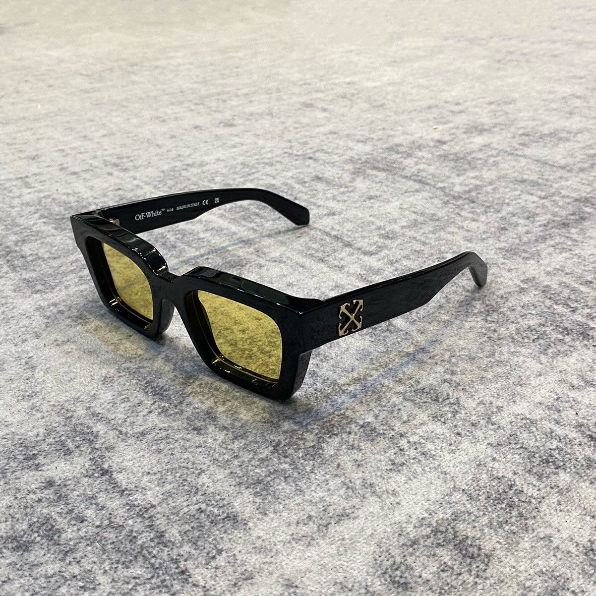 Off-White OFF WHITE VIRGIL BLACK YELL SS24 OERI126S24PLA0011018 BLACK Size ONE SIZE - 1 Thumbnail