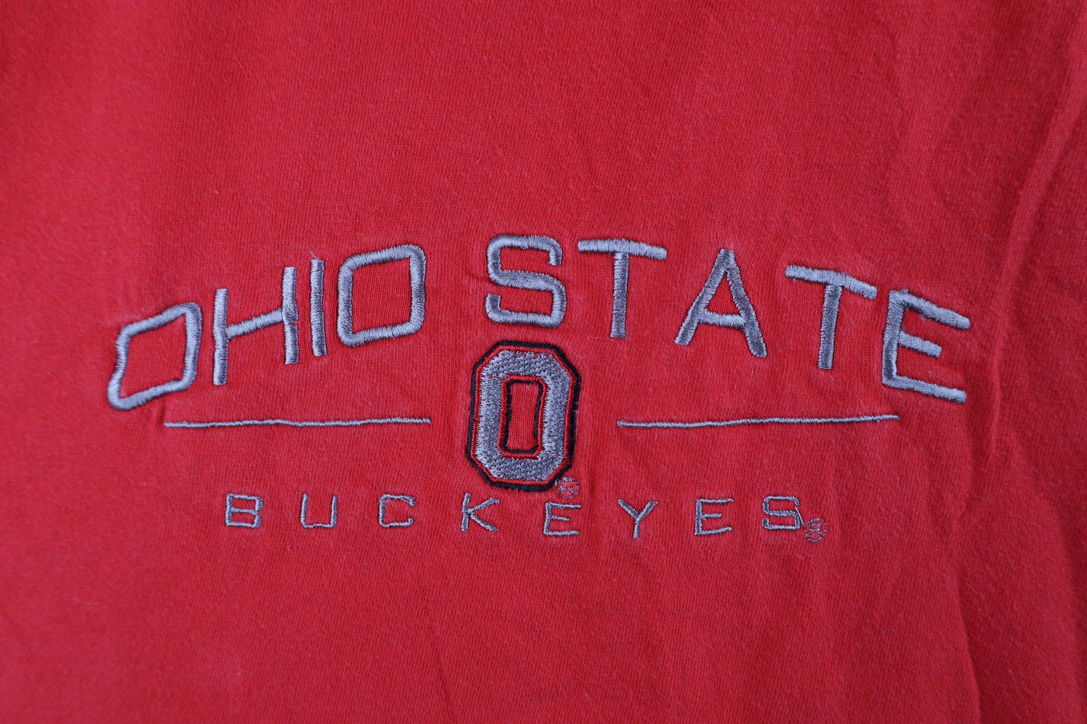 Vintage Vintage 90s Ohio State University Long Sleeve T-Shirt Size US XXL / EU 58 / 5 - 4 Thumbnail