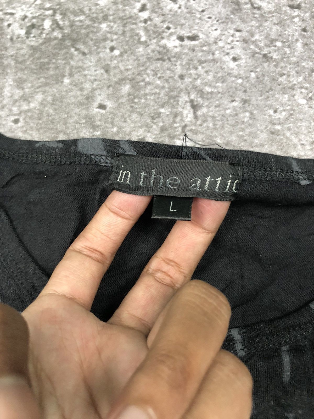 In The Attic × Le Grande Bleu (L.G.B.) × Yasuyuki Ishii IN THE ATTIC LONGSLEEVE Size US L / EU 52-54 / 3 - 7 Thumbnail