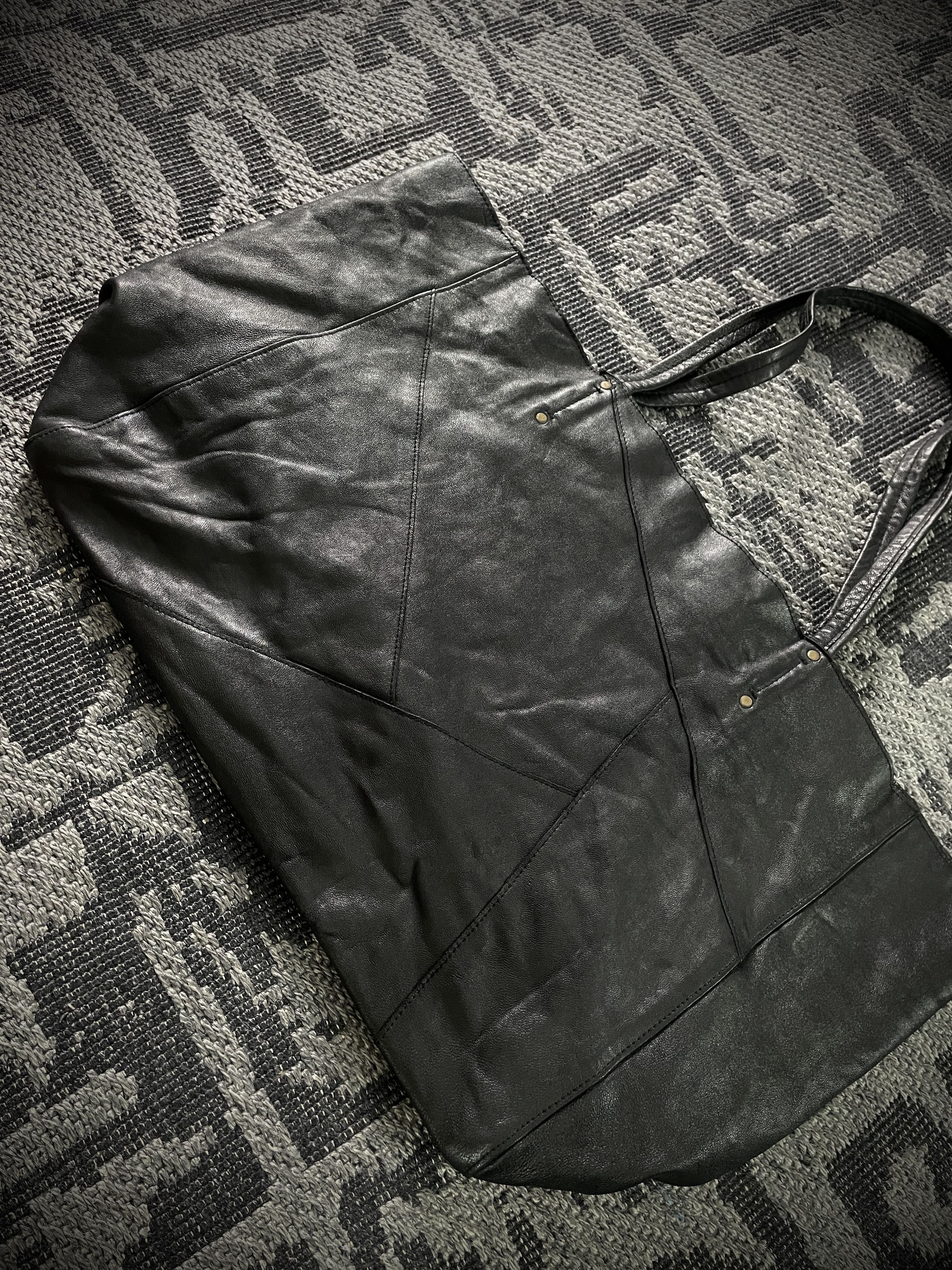 Tornado Mart Tornado Mart Python Sheep&Goat Leather Tote Bag Size ONE SIZE - 6 Thumbnail