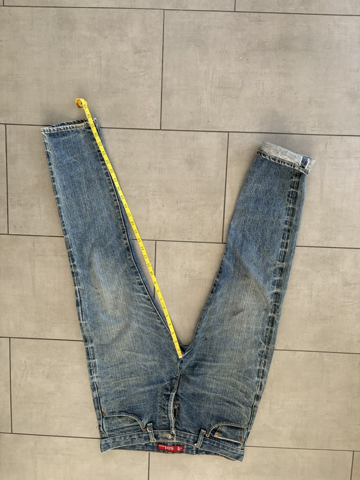 Levi's Levi Big E Selvedge Size US 31 - 2 Thumbnail