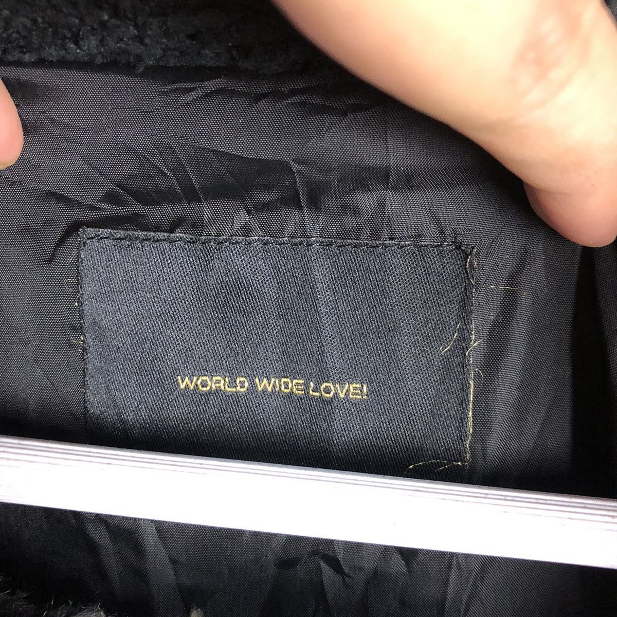 Japanese Brand World Wide Love Leopard cheetah tiger design Hoodie #A2254 Size S / US 4 / IT 40 - 9 Thumbnail