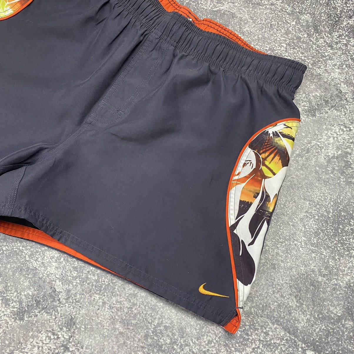 Other Vintage Nike Small Swoosh Graphic logo 99’s shorts Size US 34 / EU 50 - 2 Thumbnail