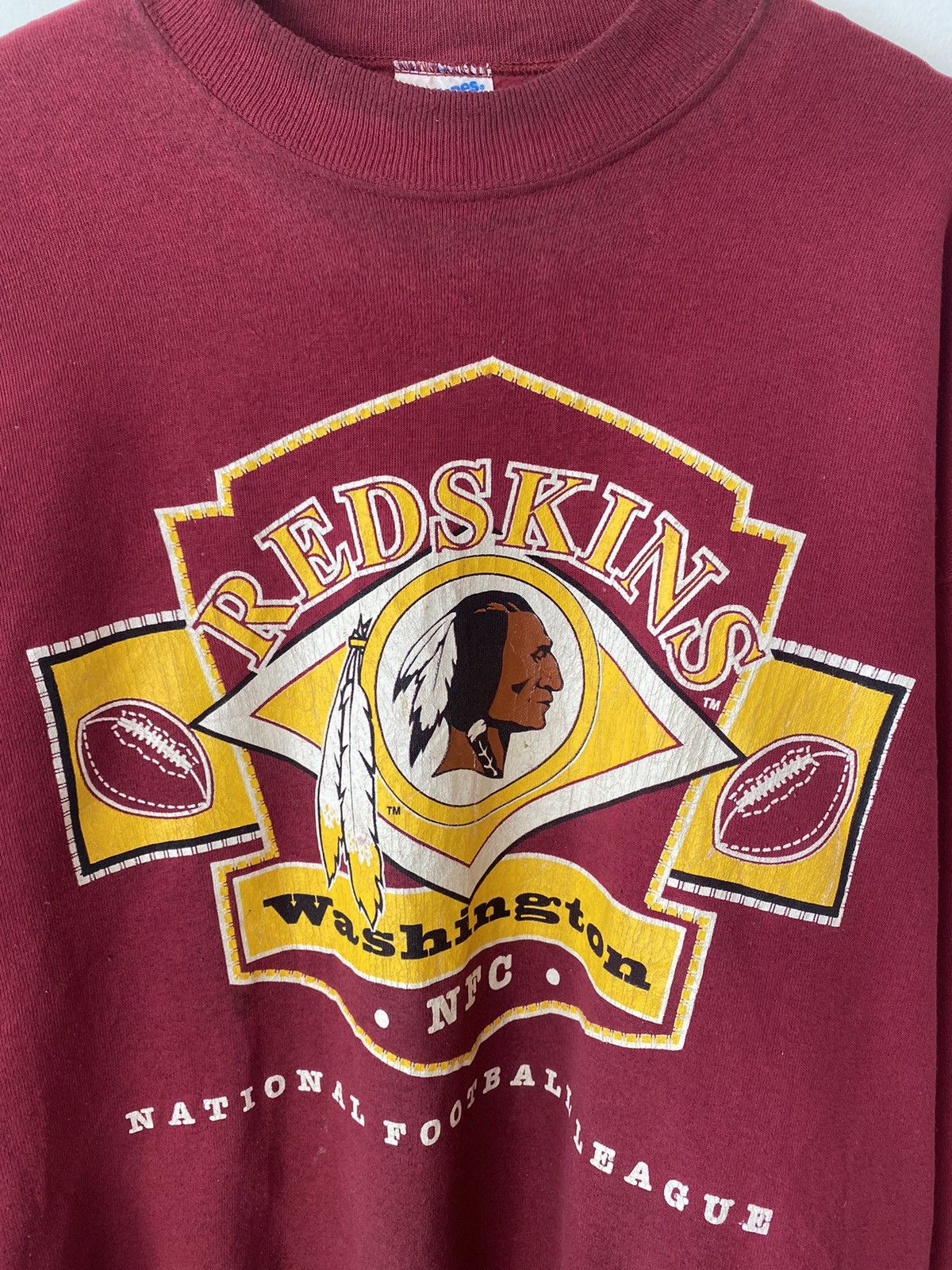 NFL × Vintage Vintage Washington Redskins Crewneck Size US XL / EU 56 / 4 - 3 Thumbnail