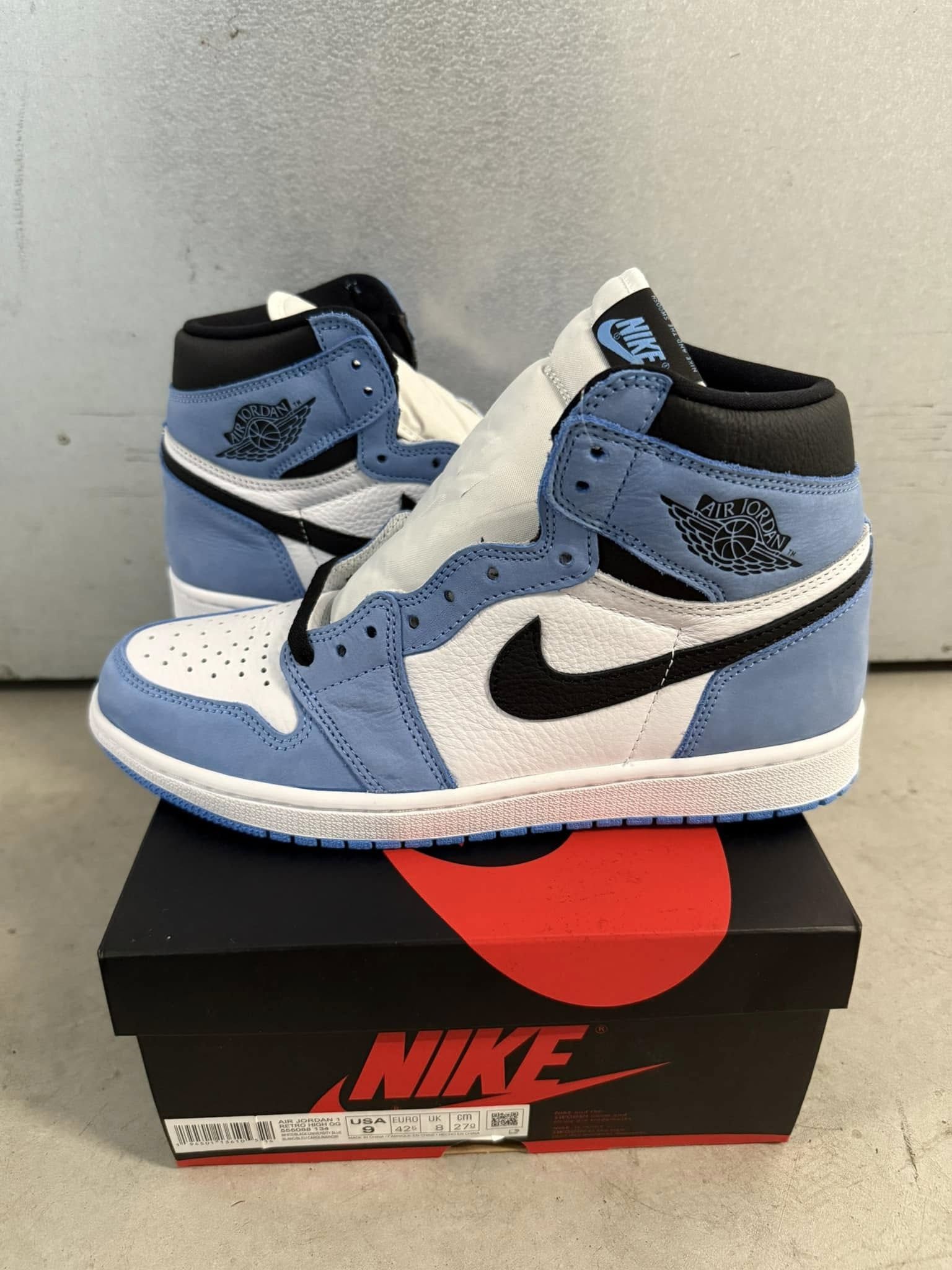 Nike Air Jordan 1 University Blue 2021 US9 Size US 9 / EU 42 - 1 Thumbnail