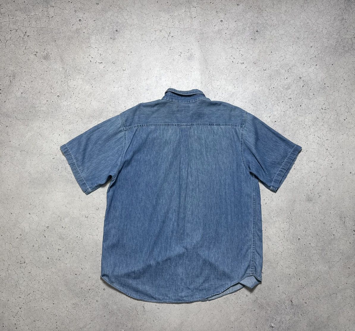 Polo Ralph Lauren Polo Ralph Lauren Vintage 80’s Denim Short Sleeve Shirt Size US L / EU 52-54 / 3 - 8 Thumbnail