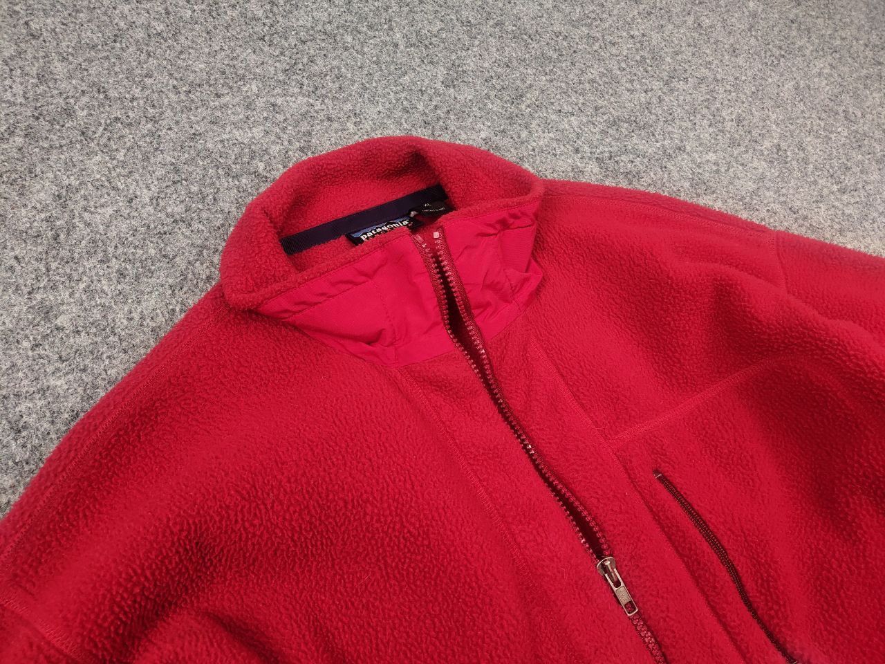 Patagonia Vintage 90's Patagonia Synchilla Zip Red Fleece Jacket 25410 Size US XL / EU 56 / 4 - 8 Thumbnail
