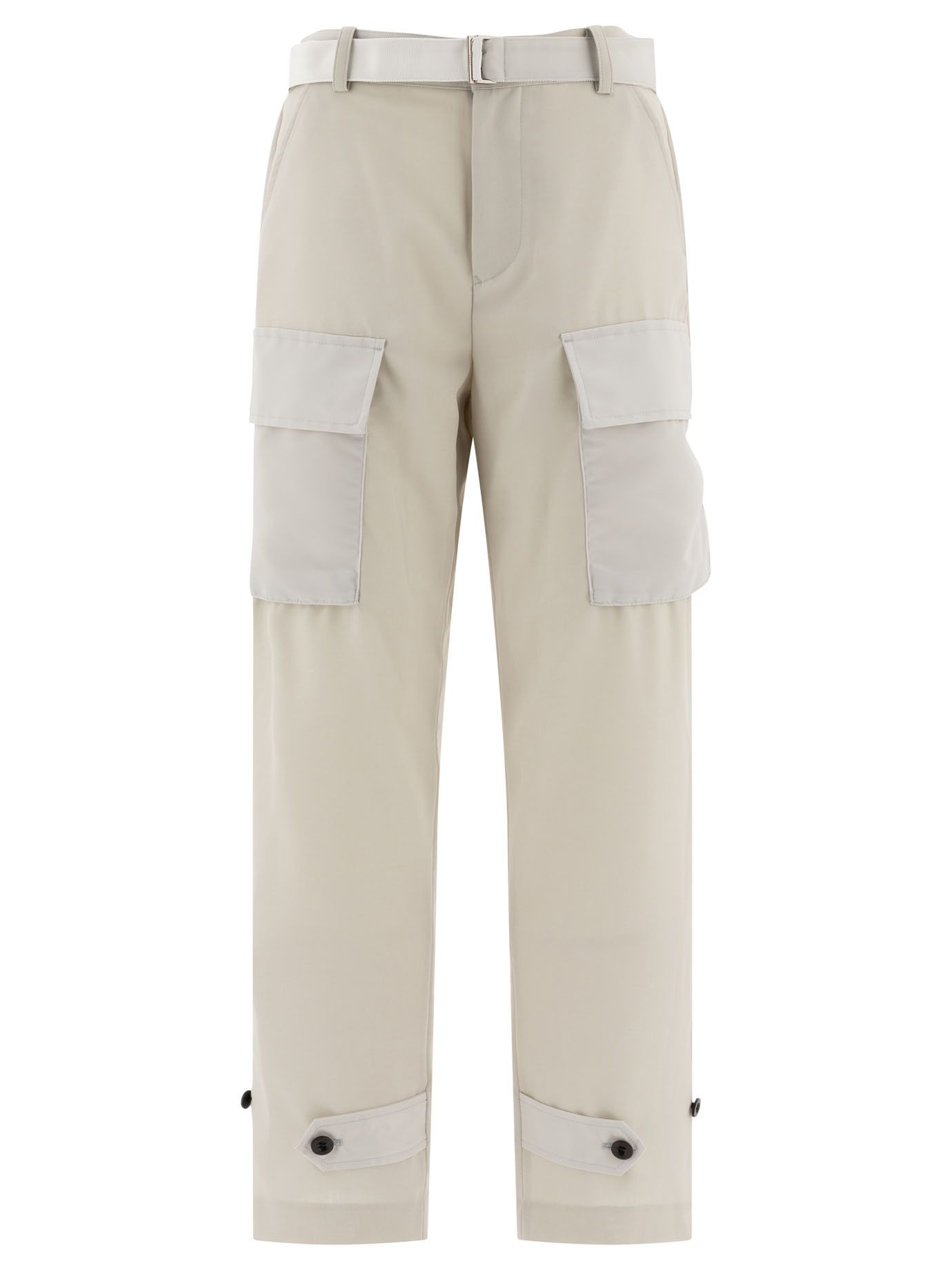 Sacai Belted Cargo Trousers Size 30" / US 8 / IT 44 - 1 Thumbnail