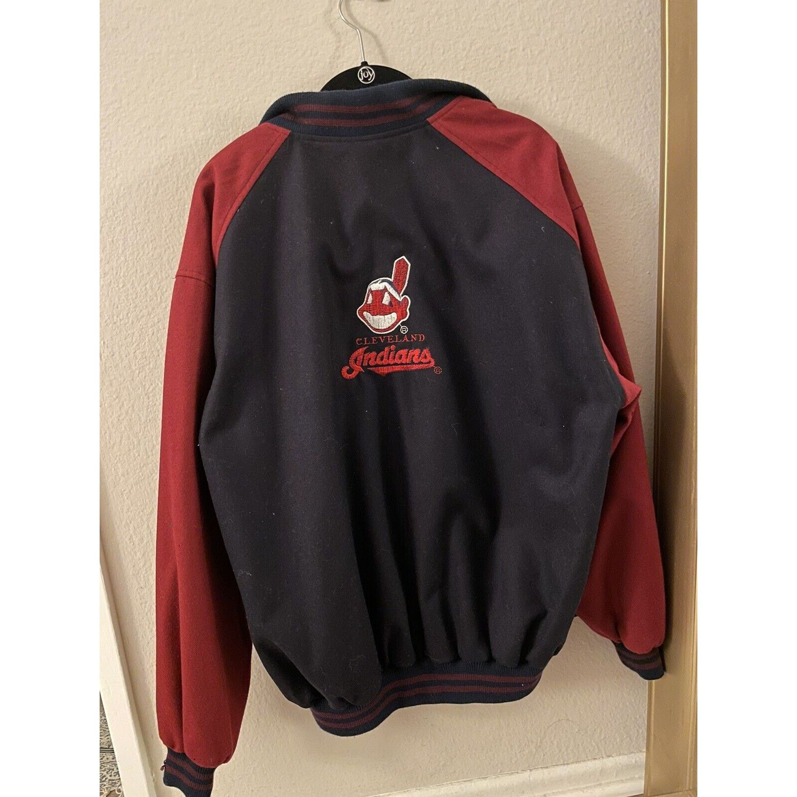 MLB Vintage MLB Cleveland Guardians Indians Varsity Jacket S/M Size US M / EU 48-50 / 2 - 4 Thumbnail