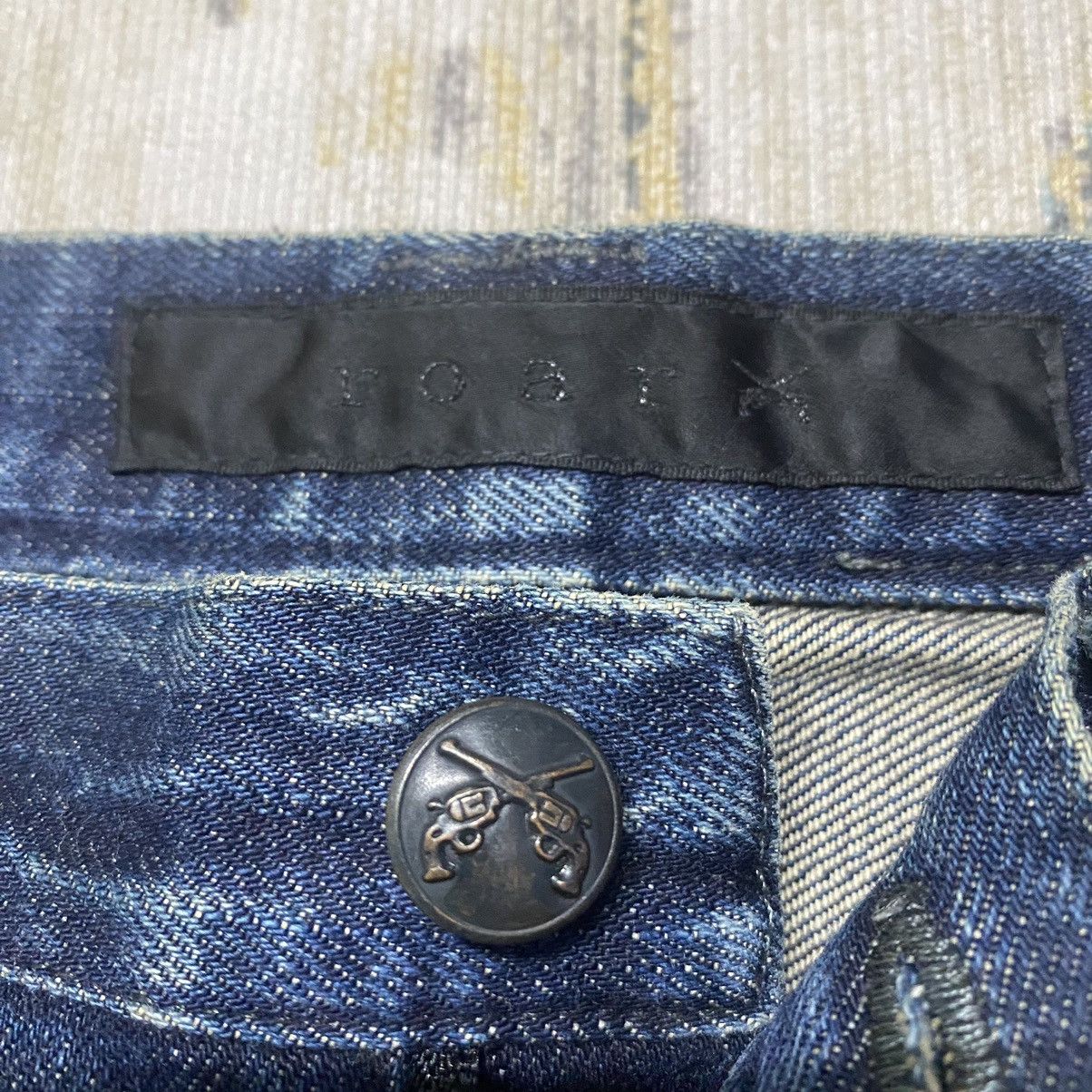 roarguns Roarguns Distressed Denim Flare Jeans Size US 34 / EU 50 - 19 Thumbnail