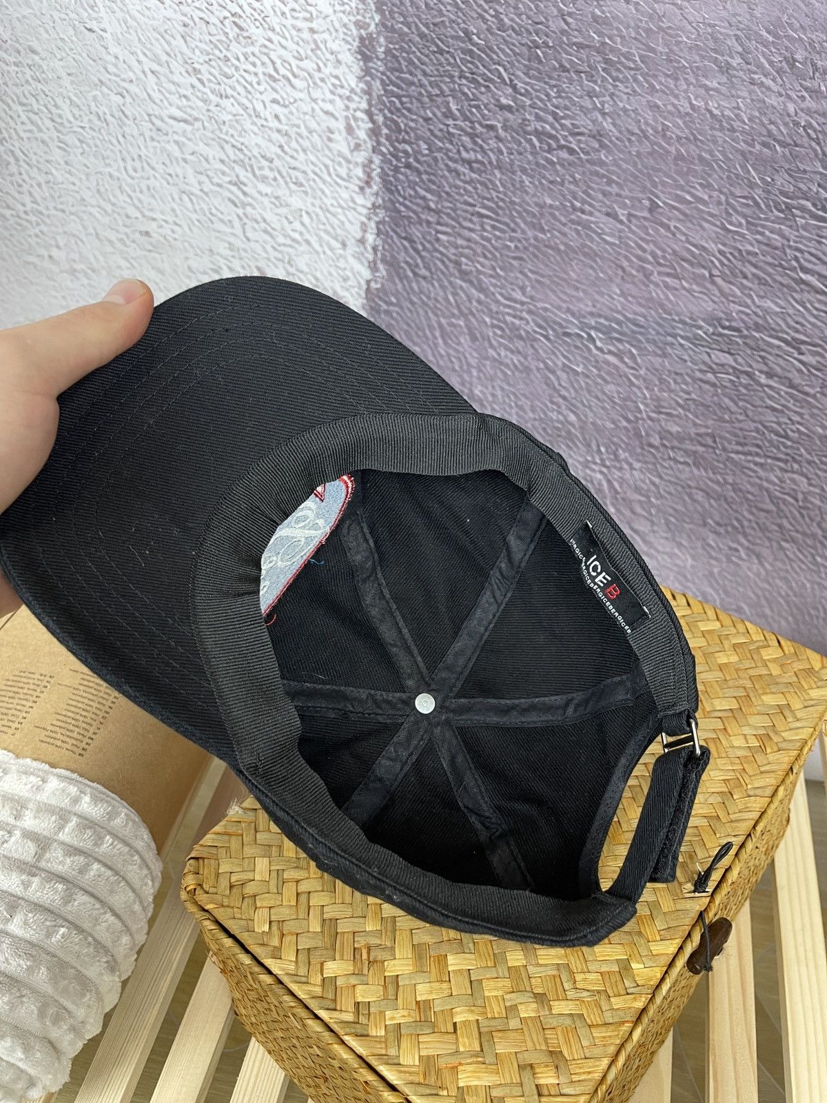 Iceberg ICE B ICEBERG big logo vintage cap 🧢 embroidered size M Size ONE SIZE - 5 Thumbnail