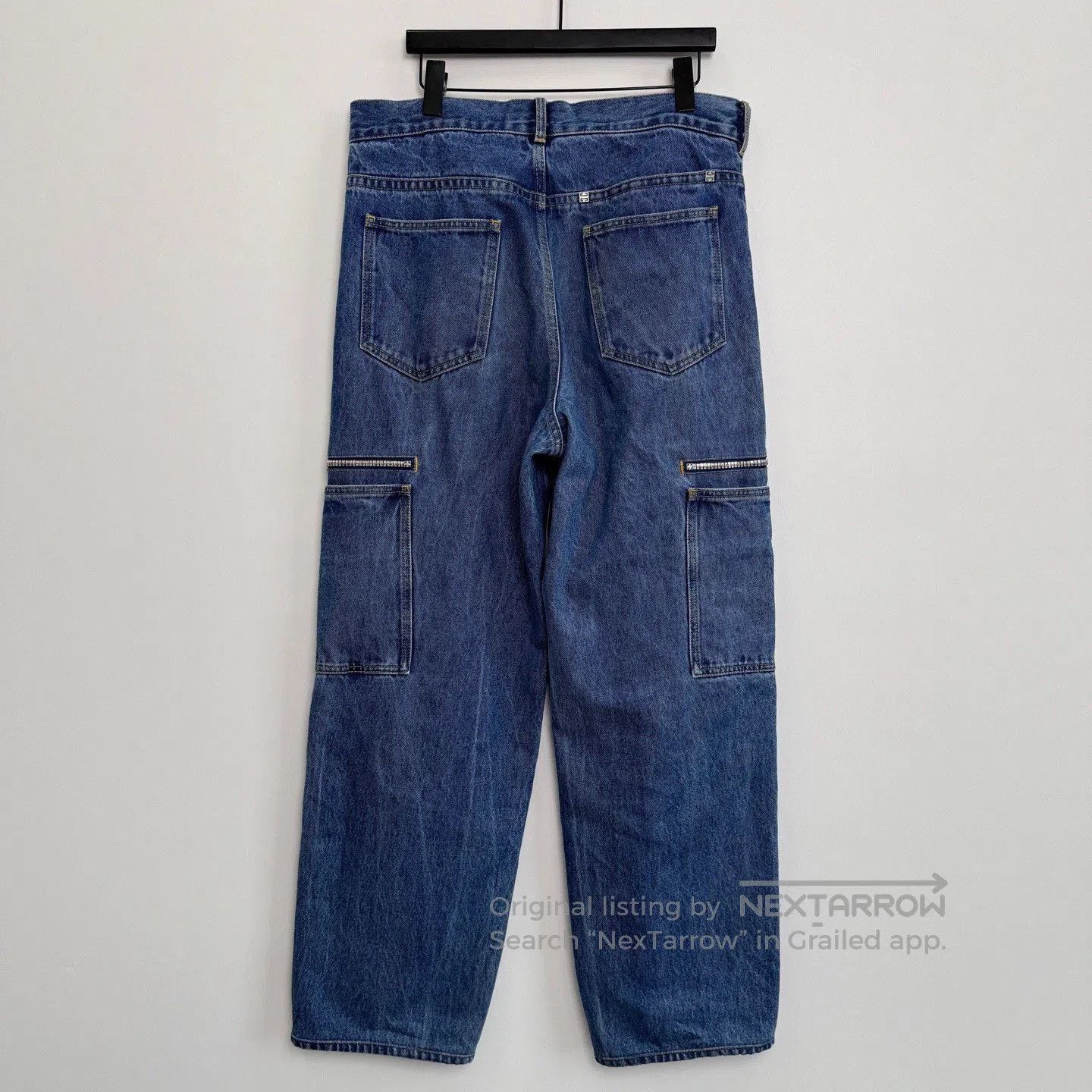 Givenchy Givenchy Marble Pattern Loose Cargo Pants. Size US 33 - 3 Thumbnail