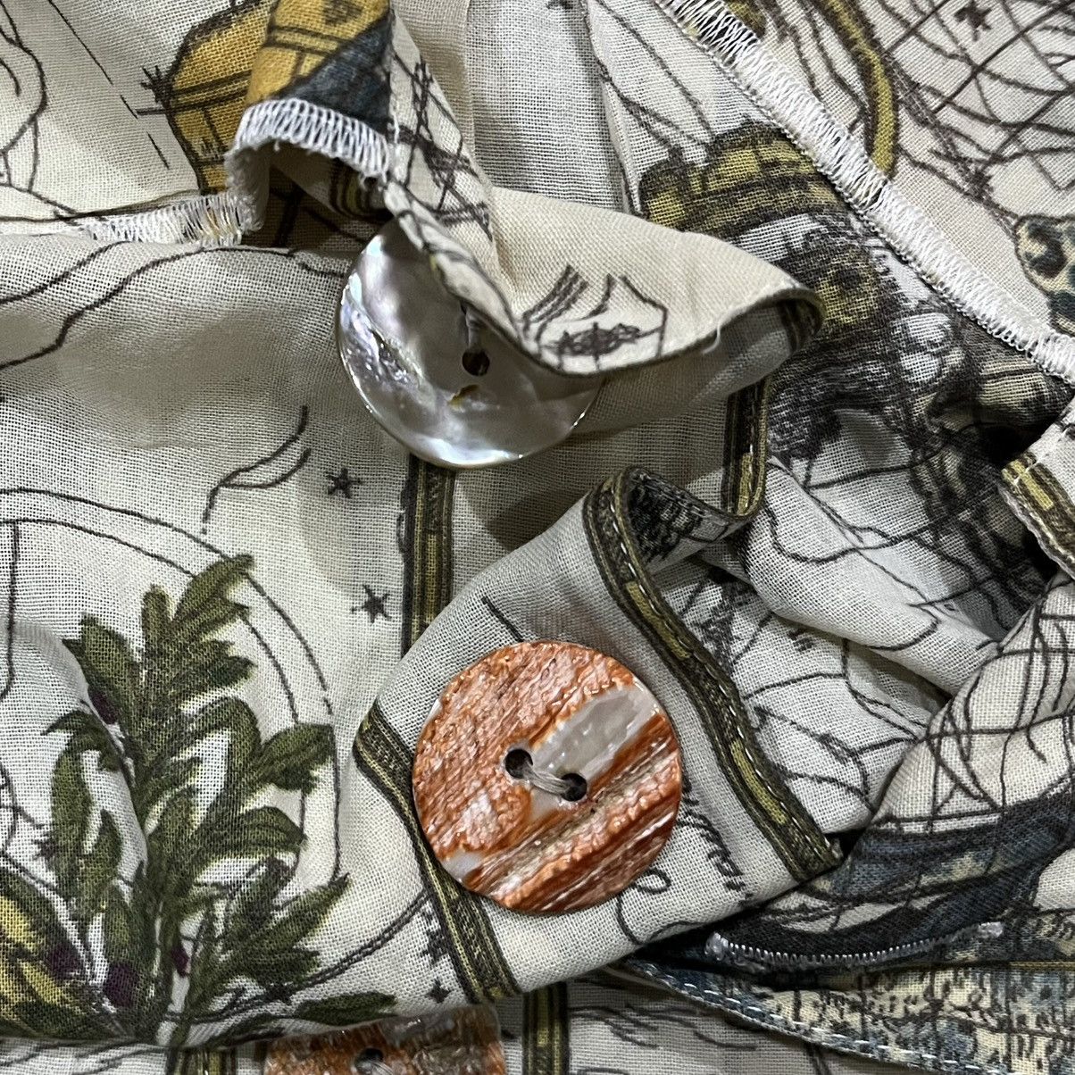 Jean Paul Gaultier × Vintage 💥RARE🔥SS94 Jean Paul Gaultier Run Away Zodiac Shirt Size US M / EU 48-50 / 2 - 8 Thumbnail