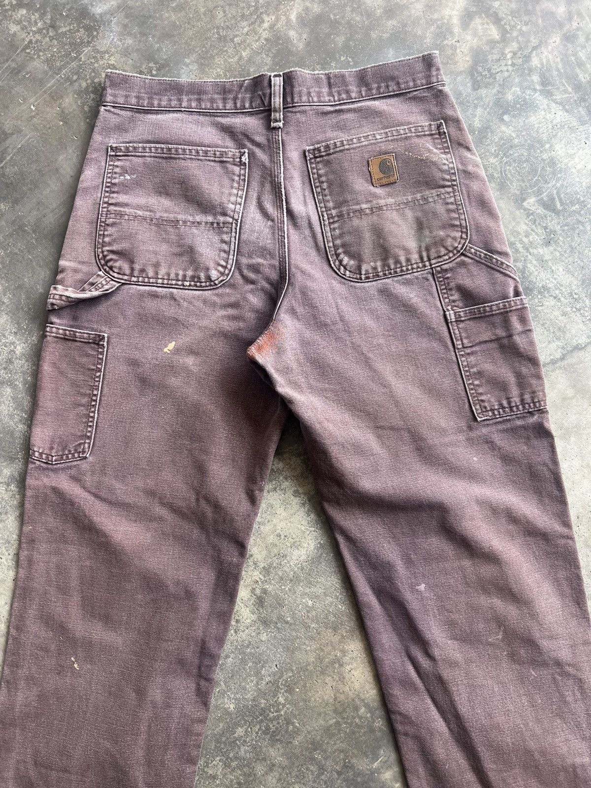 Carhartt Vintage Rare Carhartt B11 DKB Dungaree Carpenter Pants Size US 34 / EU 50 - 13 Thumbnail