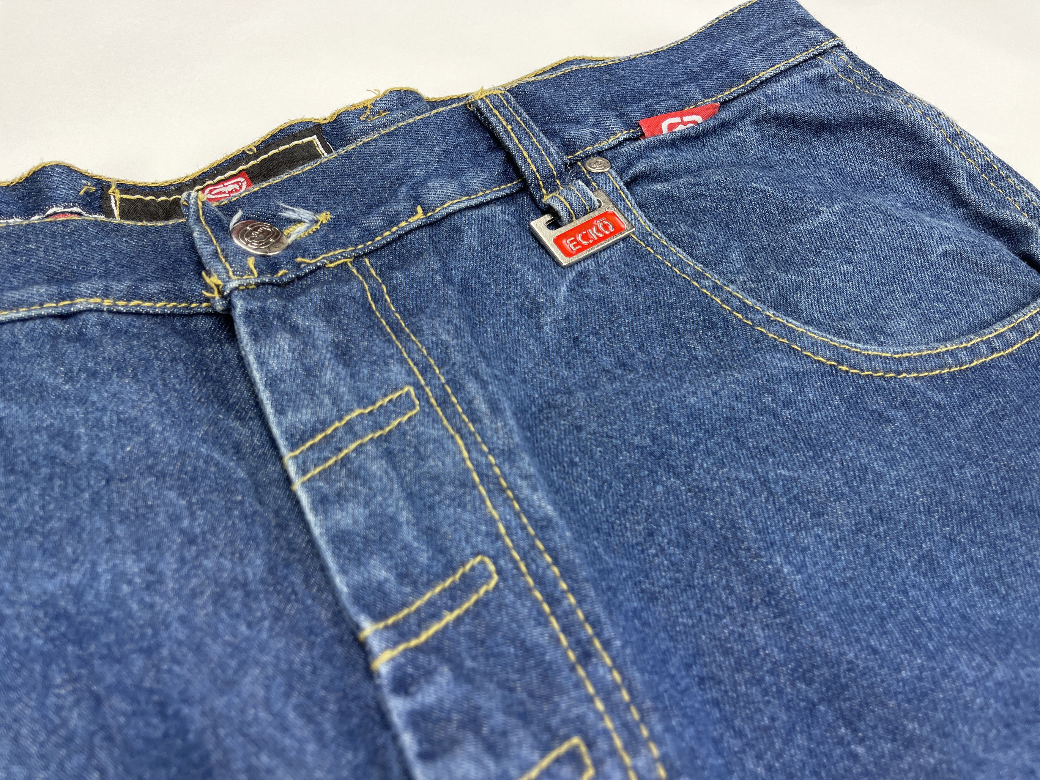 Ecko Unltd. Ecko Unltd jeans, baggy, vintage 90s hip hop skater Y2K W 36 Size US 36 / EU 52 - 12 Thumbnail