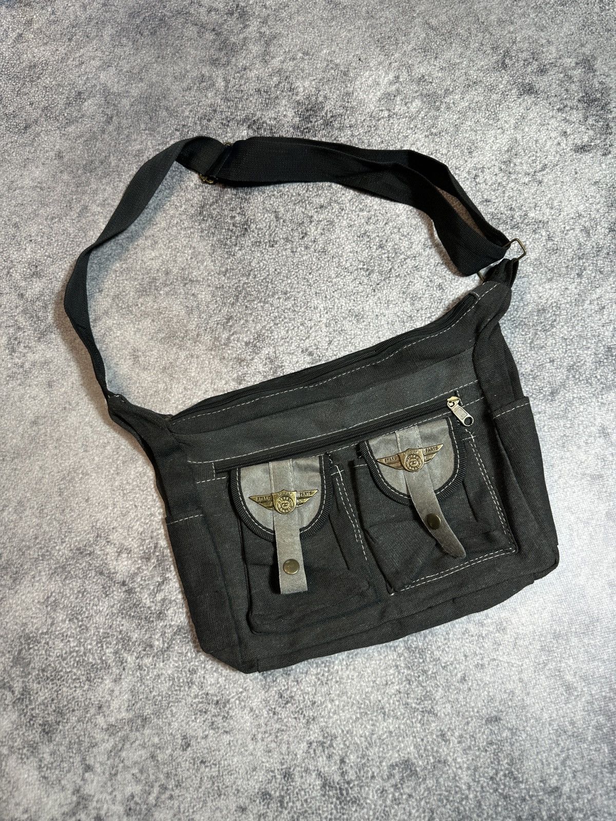Diesel × Vintage Y2K Vintage Diesel Cross Body Bag Avant Garde Style USA Size ONE SIZE - 1 Thumbnail