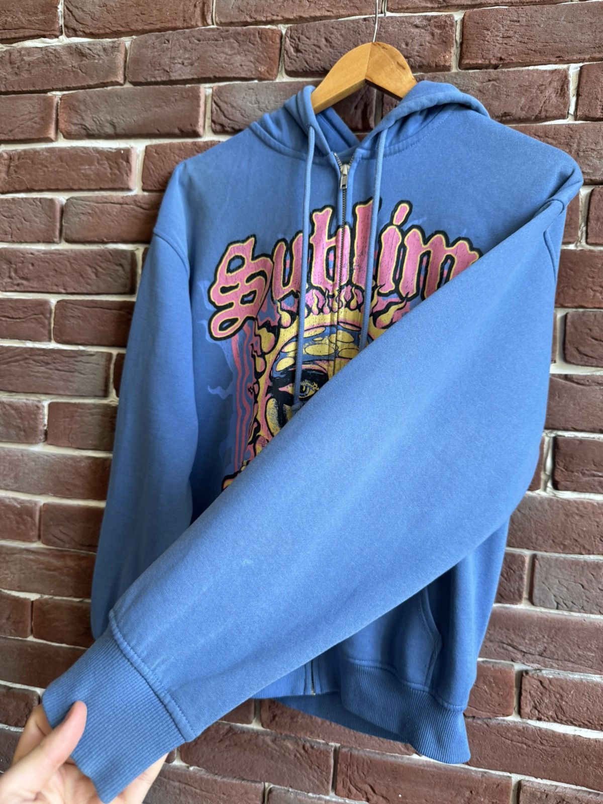 Sublime ☀️Sublime Y2K Boxy Zip Graphic Punk Hip Hop Band Hoodie Size US XS / EU 42 / 0 - 5 Thumbnail