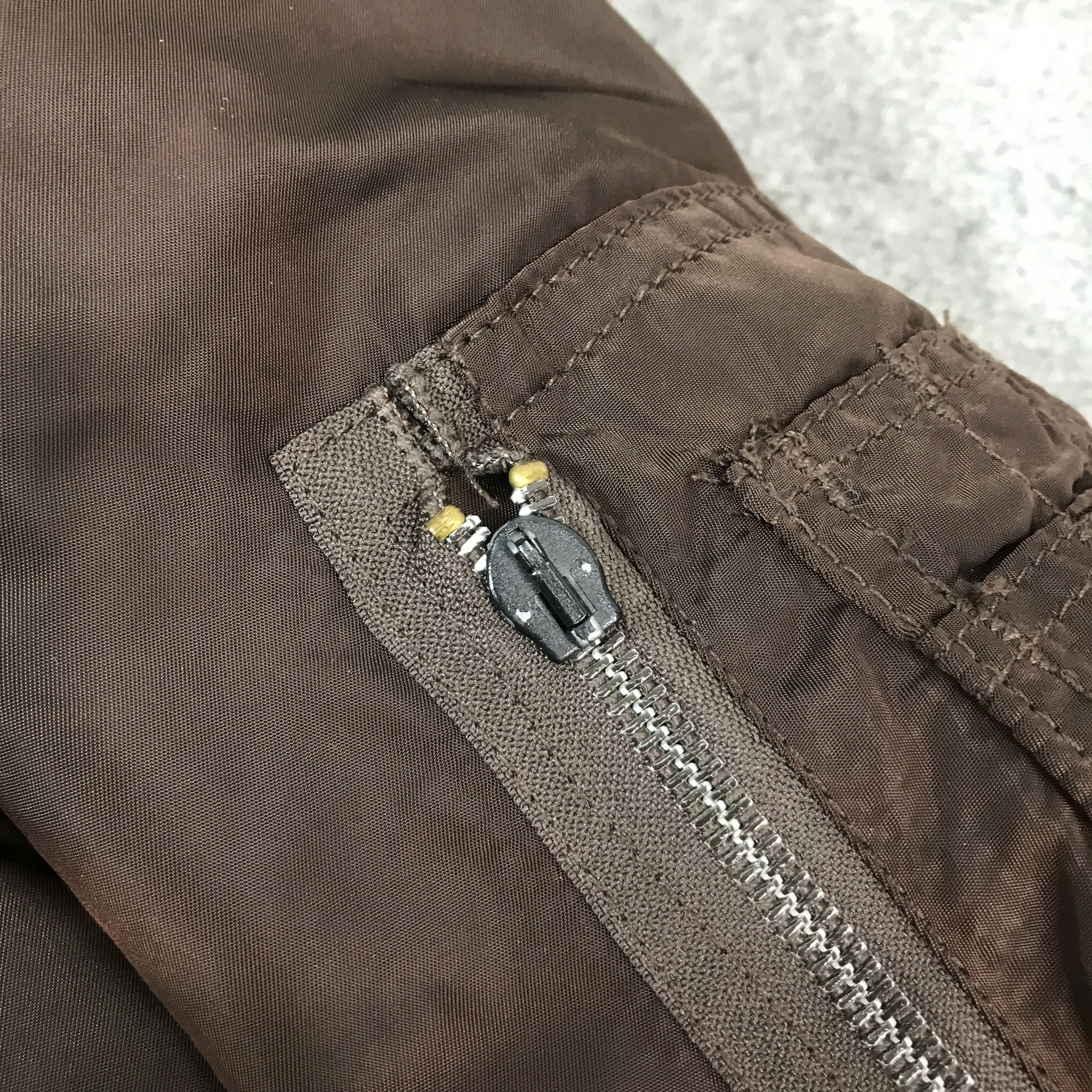 Alpha Industries Vintage Alpha Industries Brown Bomber jacket Size US XL / EU 56 / 4 - 8 Thumbnail