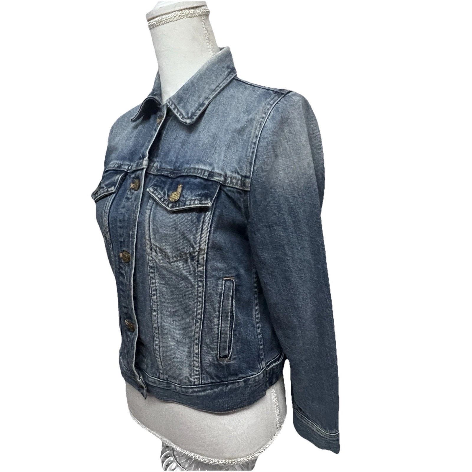 Madewell Madewell Stonewash Relaxed Denim Button Up Jean Jacket S Size S / US 4 / IT 40 - 3 Thumbnail