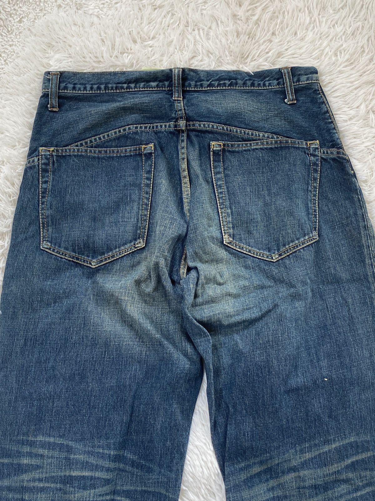 MasterPiece Vintage Masterpiece by Hectic Denim Jeans Size US 33 - 6 Thumbnail