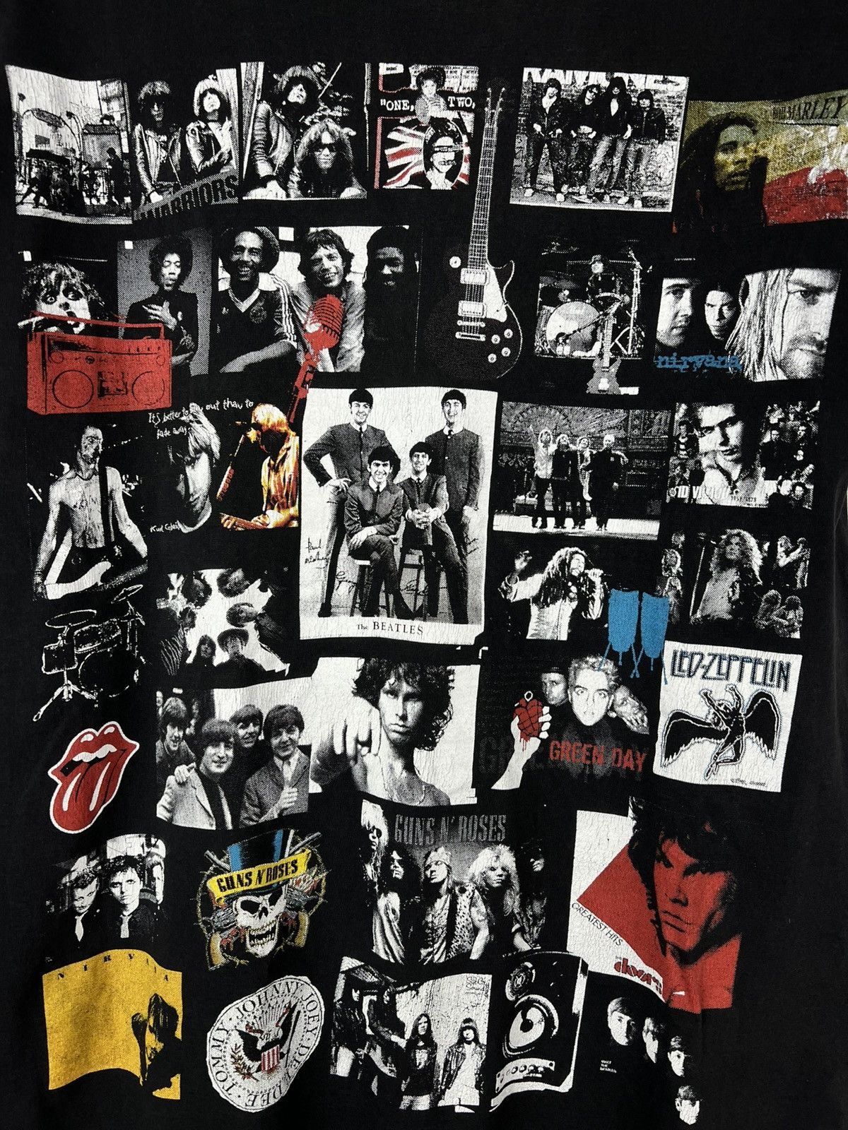 Band Tees Monster of Rock Vintage Black T Shirt All Bands Size US L / EU 52-54 / 3 - 2 Thumbnail