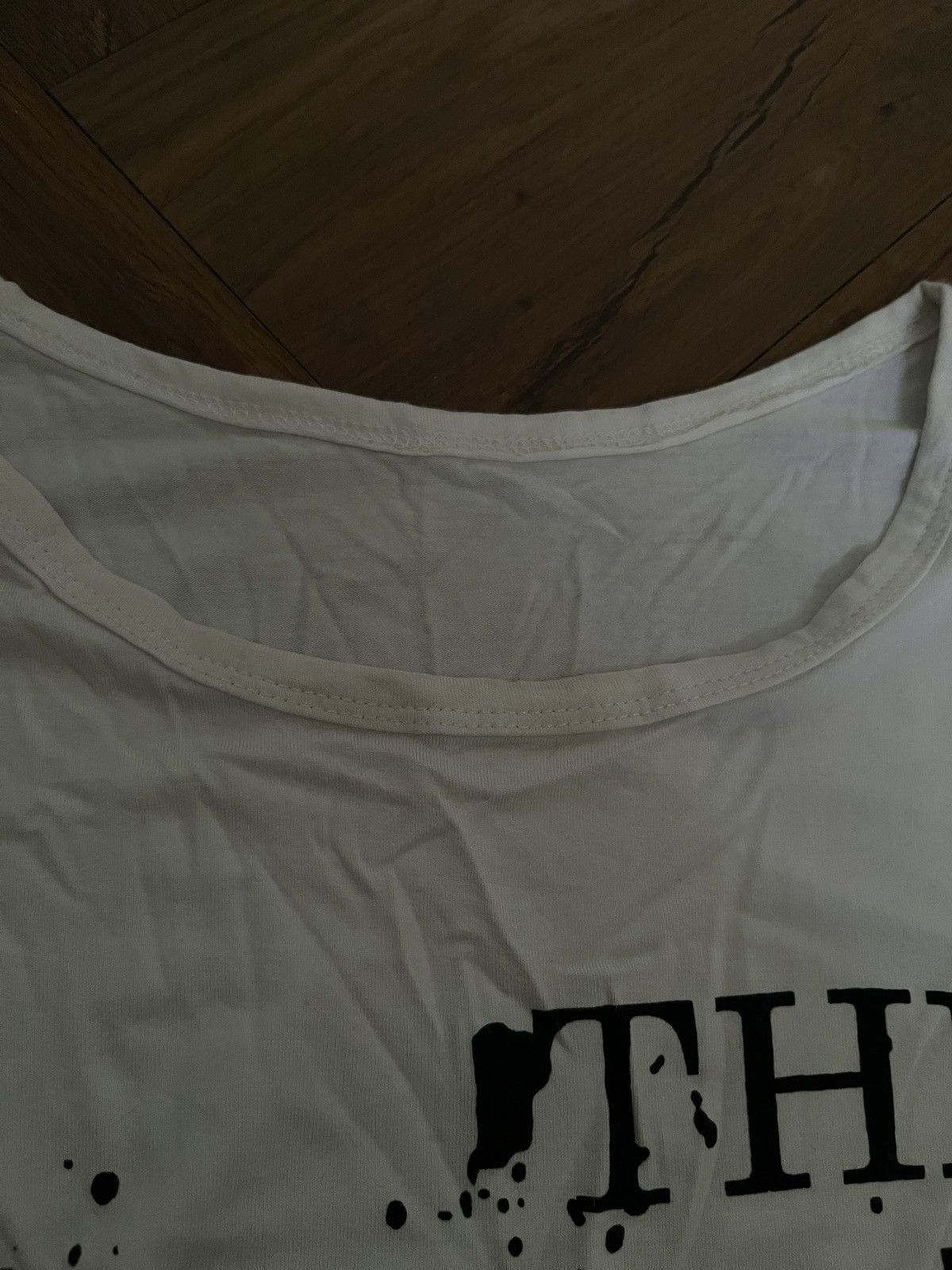 Share Spirit Homme 2000s Punk Distressed Skinny Fit Graphic Tee Size US M / EU 48-50 / 2 - 4 Thumbnail