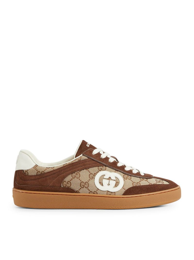 Gucci MEN`S SNEAKER WITH GG CROSS Size US 10 / EU 43 - 1 Thumbnail